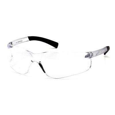 Pyramex S2510r20 Clear Polycarbonate Wraparound Ztek Readers Safety Glasses   PYRS2510R20