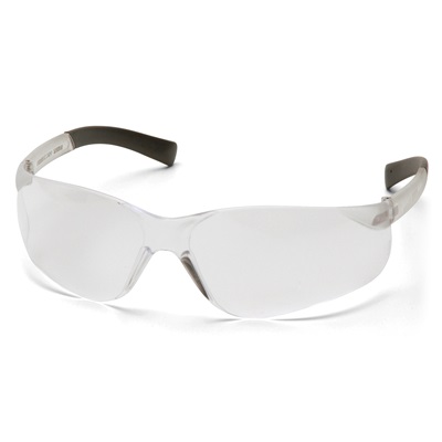 Pyramex Mini Ztek S2510sn Clear Polycarbonate Wraparound Safety Glasses PYRS2510SN PYRS2510SN