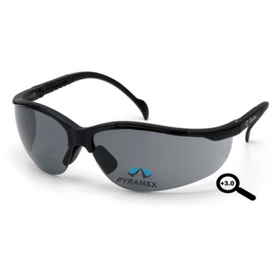 Pyramex V2 Readers Sb1820r30 Gray Polycarbonate Safety Glasses, +3.0 Strength PYRSB1820R30 PYRSB1820R30
