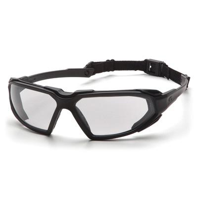 Pyramex Sbb5010dt Highlander Clear Af Lens Black Frame   PYRSBB5010DT