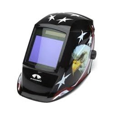 Pyramex American Eagle Weld Hood Auto-Dark Adf Manual Control WHAM3030AE PYRWHAM3030AE