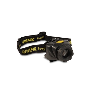 See More With This Durable Headlight. The High Performance Cree Led Gives Off 80 Lumens Of Brightness, With An Adjustable Spot-To-Flood Focus. It Includes A Cloth Strap For Wearing On Your Head And A Rubber Strap To Wear With A Helmet. SPKHL3AAA-BA RAYSPKHL3AAA-BA