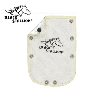Revco Industries Black Stallion Fluxguard 580An Aluminized Fiberglass And Nomex Deflector Pad, White, One Size Fits All 580AN REV580AN