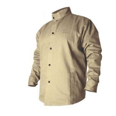 Bsx Welder's Khaki Fr Welding Jacket BXTN9C-2X REVBXTN9C-2X