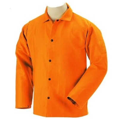 Revco Fo9-30C Flame Resistant Jacket 30"" Orange 9Oz Sz X-Lg FO9-30C/BS-XL REVFO9-30C-XL