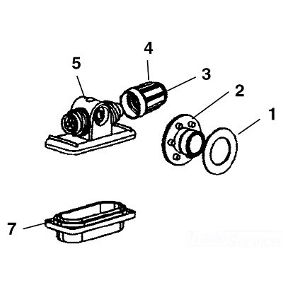 Ridgid 71167 Hub Assembly 71167 RID71167