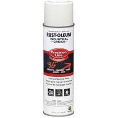 Rustoleum 17Oz. White Inverted Marking Paint (12Ea/Cs) RUS203030 RUS203030