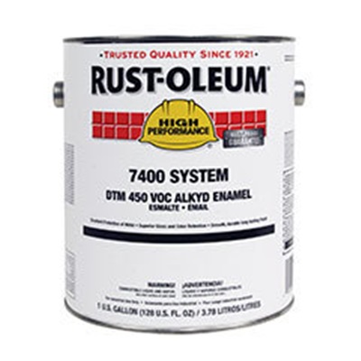 Rust-Oleum High Performance 944402 1 Gal Can Oil Based Alkyd Enamel Paint, High Gloss Safety Yellow 944402 RUS944402
