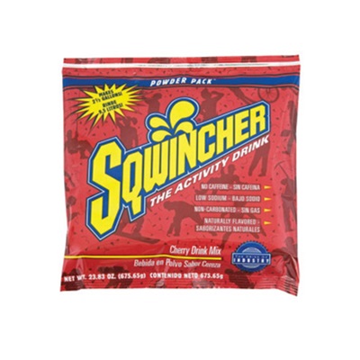 Sqwincher Cherry 2-1/2 Gallon Powder Mix (16Pks/Cs) Per Case) 016047-CH SQW016027-CH