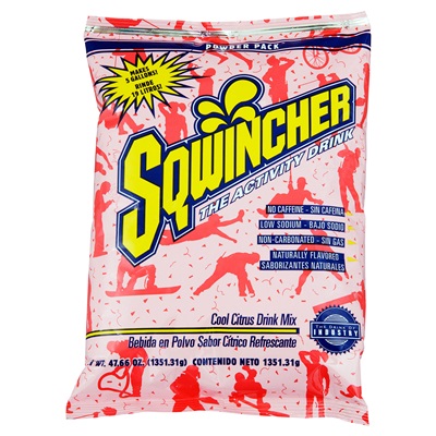 Sqwincher 5 Gal Cool Citrus Powder Powder Pack (16Ea Per Case) **Must Be Sold In Case Quantities Only** SQW016402-CC SQW016402-CC