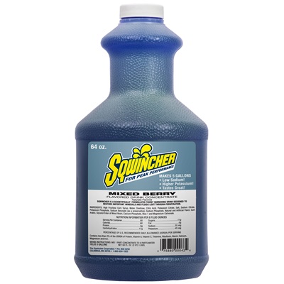 Sqwincher 030320 Mixed Berry 64Oz Liquid Concentrate (6/Cs) Sqw030320-Mb SQW030320-MB SQW030320-MB
