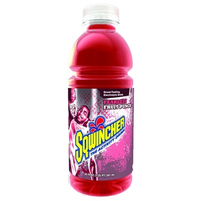 Sqwincher 20Oz Fruit Punch Widemouth Regular   SQW030535-FP