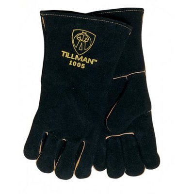 Tillman 1005L Large (L) Cowhide – Shoulder Split Standard Stick Gloves 1005L TIL1005L