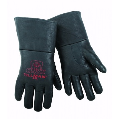 Onyx Premium Top Grain Pigskin Mig Welding Gloves 4" Cuff   TIL45S