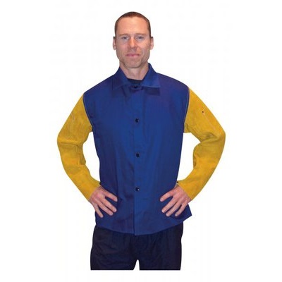 Tillman 9230S Small (S) Fr Cotton/Side Split Cowhide Standard Jackets Fr Cotton/Leather Clothing 9230S TIL9230S