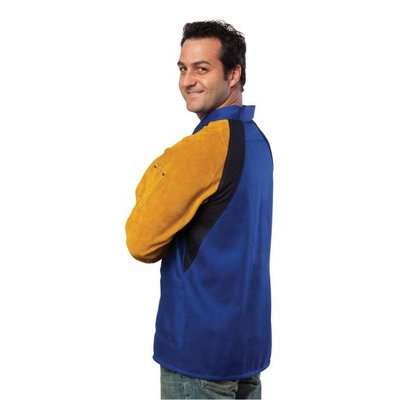 Tillman 9360Xl Extra Large (Xl) Fr Cotton/Side Split Cowhide Premium Jackets Fr Cotton/Leather Clothing 9360XL TIL9360XL