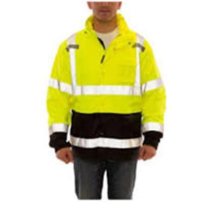 Tingley Icon Lte Cl3 Hi-Viz Rain Jacket Fpa Logo Ht280 &amp; L4882 TINJ27122FPA-5X TINJ27122FPA-5X