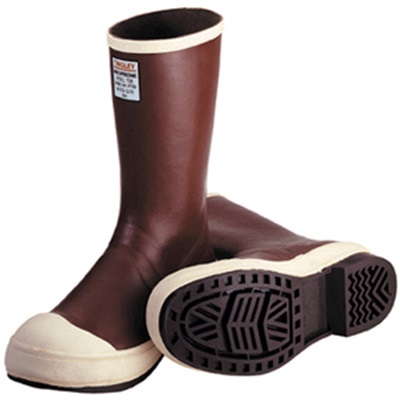 Tingley Mb924b-08 Brick Red Upper Neoprene Upper/Steel Toe Snugleg Boots, Size 8 TINMB924B-08 TINMB924B-08