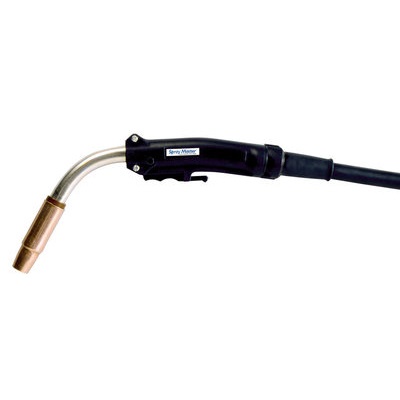 Spray Master 450 Air Cooled Mig Gun (450A, 1/16, 25Ft, Miller) 10401068 TWE1040-1068