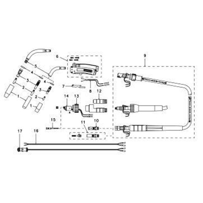 Tweco 350-174H Connector Plug (100-450A) Tweco 20352110 TWE2035-2110