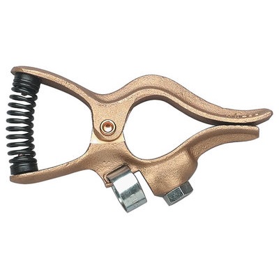 Tweco 92051120 Copper Alloy Ground Clamp For Smaw, Saw, Gmaw, Fcaw Processes, 1/0 Awg, 200 Amp, 1 Inch Jaw Opening 92051120 TWE9205-1120