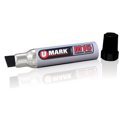 Umark 11501 M15 Black Marker Permanenty 11501 UMK11501