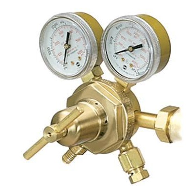 Victor Cutskill 0781-9135 Forged Brass Inert Light Duty Single Stage Tpr 250 Purging Regulator, Cga-580, 10 - 250 Psig 0781-9135 VIC0781-9135
