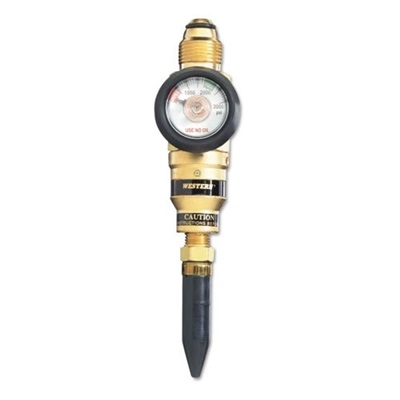 Western R125g Helium Reg W/Gauge Balloon Regulator R125G WESR125G
