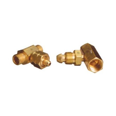 Western T-15 Adaptor Cga510 Manifold Tee T-15 WEST-15