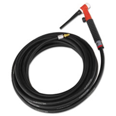 Weldcraft Wp-17V-12-R Rubber Cable Air Cooled Tig Torch Body With Valve, 150 Amp, 12Ft Cable WP-17V-12-R WLCWP-17V-12-R