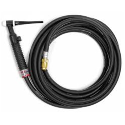 Weldcraft Wp-26V-25-R Rubber Cable Air Cooled Tig Torch, 200 Amp, 25 Ft Cable WP-26V-25-R WLCWP-26V-25-R