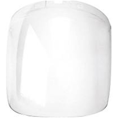 Clear Facesheild 9 X 15.5 Banded Faceshield   WLMBC9X155