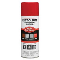 thumbnail image 2 of Rust-Oleum Industrial Choice Marking Spray Paint - 12 Pack Gloss White 17 Oz Cans 2 of 4