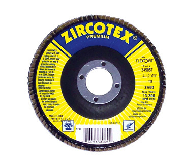 Flexovit Zircotex Z4540f 80-Grit Zirconia Alumina Type 27 Premium