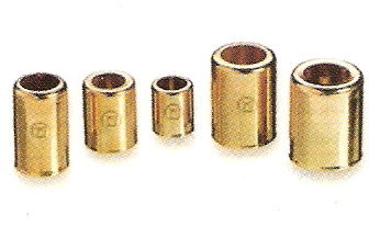 Western 7325 Brass Hose Ferrule, 0.562 Inch I.D. X 1 Inch L 7325